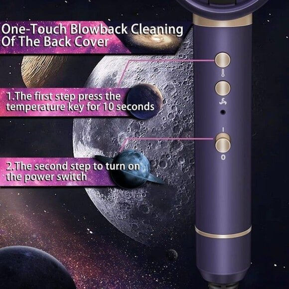 Hair Dryer Negative Ion Blow Dryer 1600Watts CONFU - Picture 4 of 9